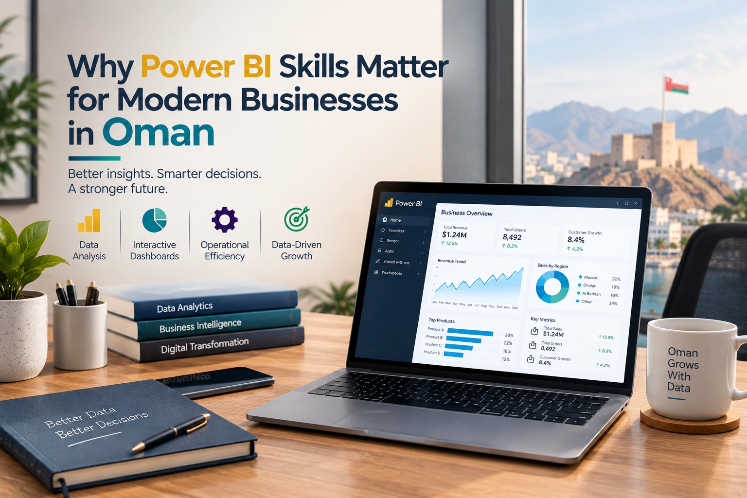 Why Power BI skills matter for modern businesses in Oman