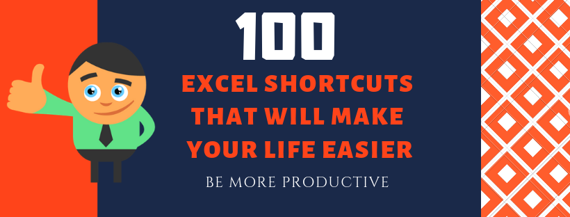 Free Excel Shorcuts that will make your life easier